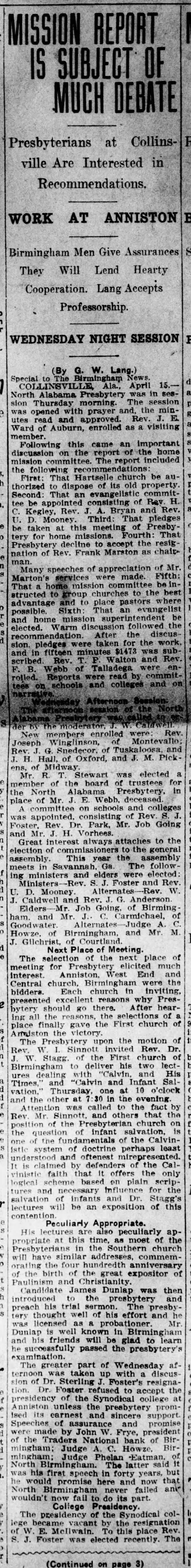 Mission Report Is Subject of Much Debate